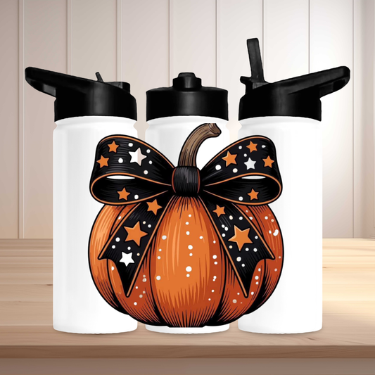 Pumpkin with bow