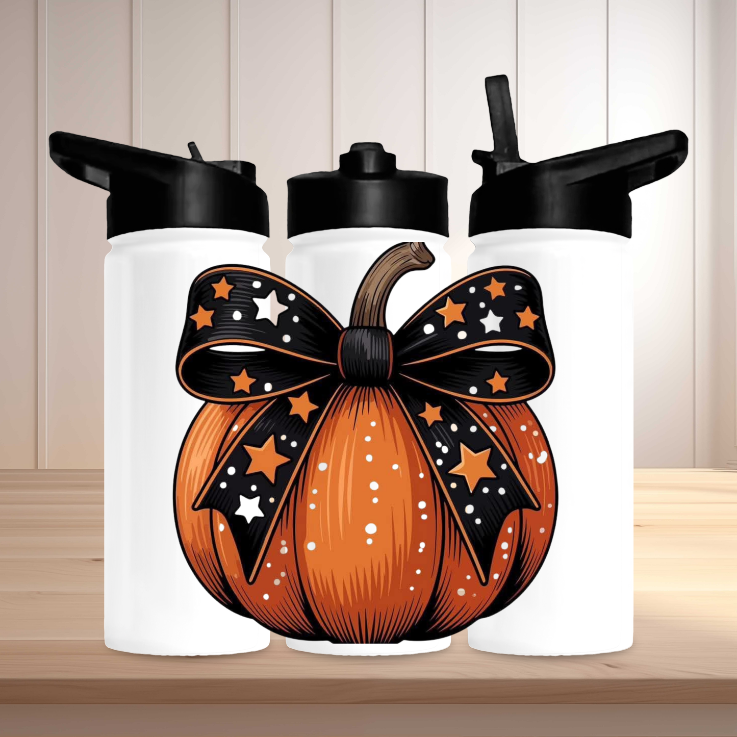 Pumpkin with bow