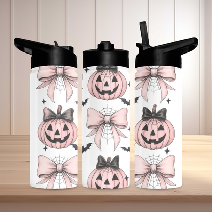 Pink Bows & Pumpkins