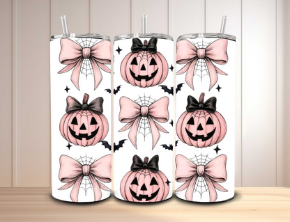Pink Bows & Pumpkins